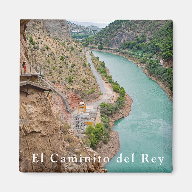 El Caminito del Rey. View 3 Magnet (Front)