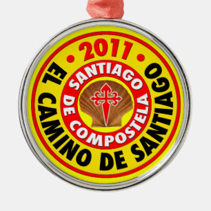 El Camino de Santiago 2011 Metal Ornament