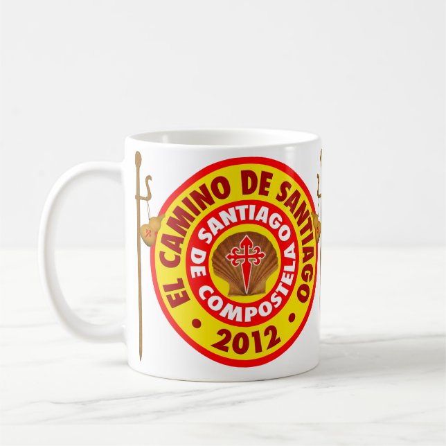El Camino De Santiago 2012 Coffee Mug (Left)