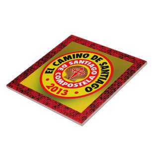 El Camino de Santiago 2013 Ceramic Tile