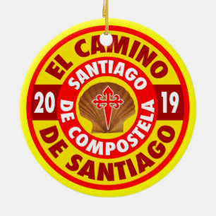El Camino De Santiago 2019 Ceramic Ornament