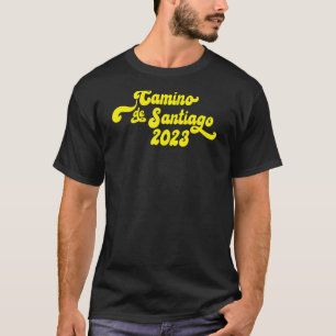 El Camino de Santiago 2023 Way of St James Saint H T-Shirt