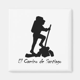 El Camino de Santiago - Bucket List Hike Magnet