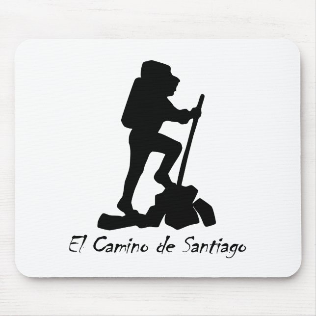 El Camino de Santiago  -  Bucket List Hike Mouse Pad (Front)