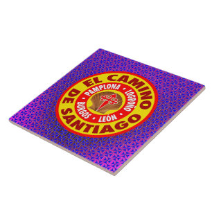 El Camino de Santiago Ceramic Tile