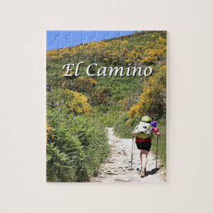 El Camino de Santiago de Compostela, Spain, trail Jigsaw Puzzle