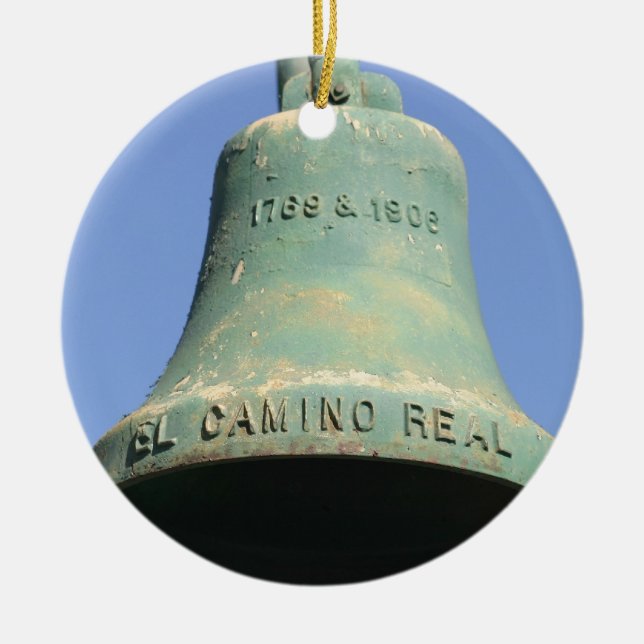 El Camino Real 1769-1906 Ceramic Ornament (Front)