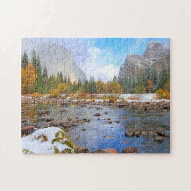 El Capitan and Three Brothers Jigsaw Puzzle (Horizontal)