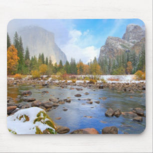 El Capitan and Three Brothers Mouse Pad