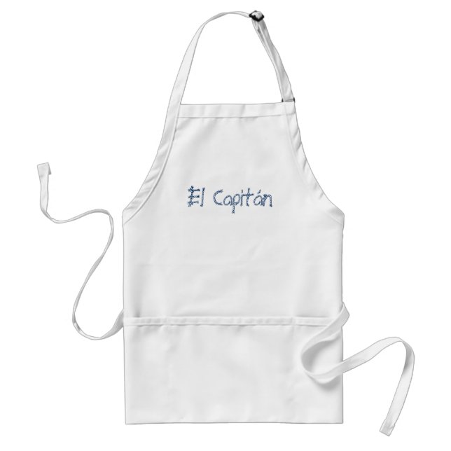 El Capitán, Captain nautical sailing rope knots Standard Apron (Front)