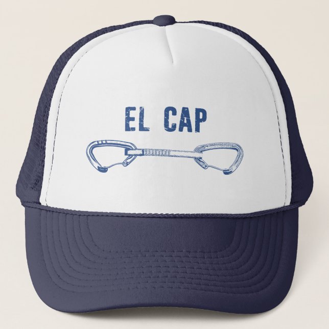 El Capitan Climbing Quickdraw Trucker Hat (Front)