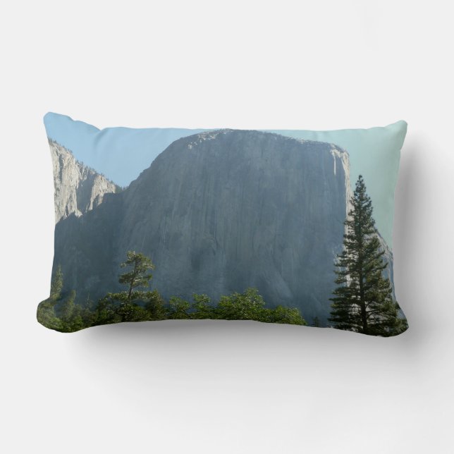 El Capitan from Yosemite National Park Lumbar Cushion (Front)