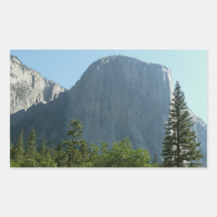 El Capitan from Yosemite National Park Rectangular Sticker