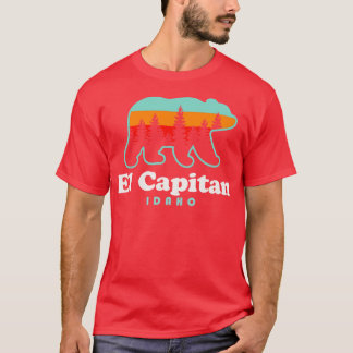 El Capitan Idaho Hike Lake Bear T-Shirt