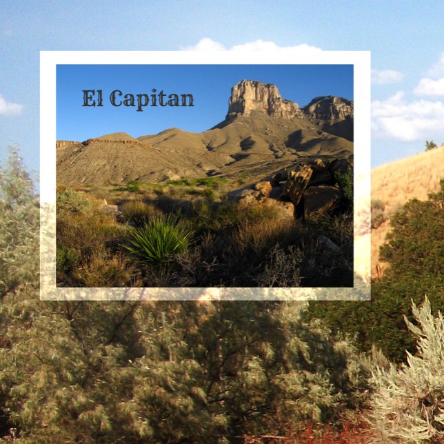 El Capitan Peak, Guadalupe Mountains National Park Postcard (Creator Uploaded)