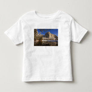 El Capitan reflects into the Merced River in Toddler T-Shirt