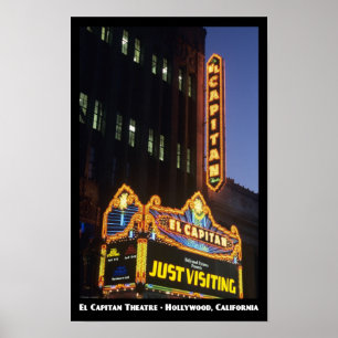 El Capitan Theatre, Hollywood 11x17 Poster