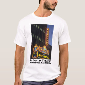 El Capitan Theatre White T-Shirt