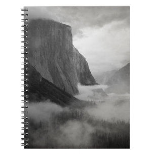 El Capitan With Swirling Mist Notebook