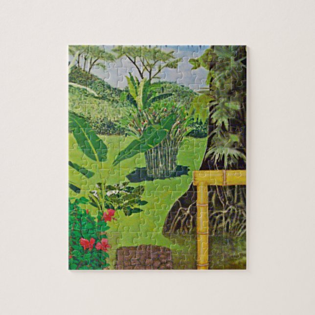 El Caribe - Caribbean Coast of Costa Rica Jigsaw Puzzle (Vertical)