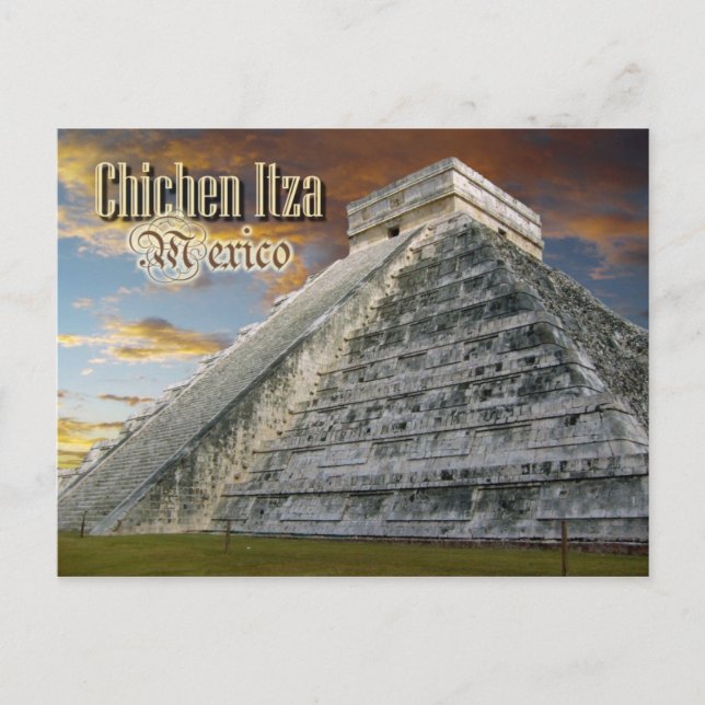 El Castillo at Chichen Itza, Mexico Postcard (Front)