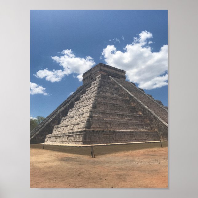 El Castillo – Chichen Itza, Mexico #3 Poster (Front)