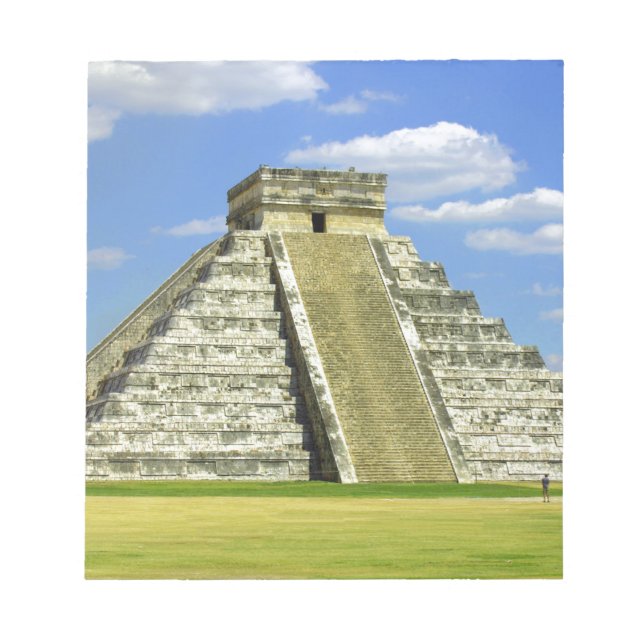 El Castillo, Chichen Itza Mexico Notepad (Front)