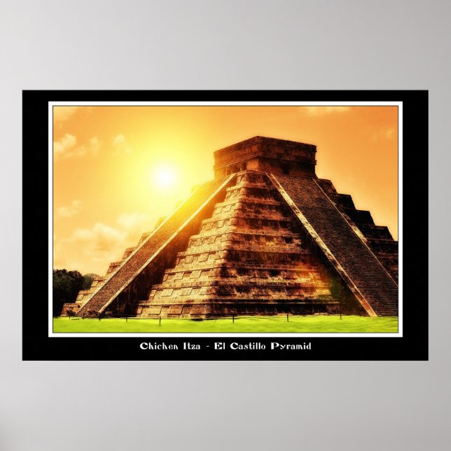 EL CASTILLO PYRAMID POSTER (Front)
