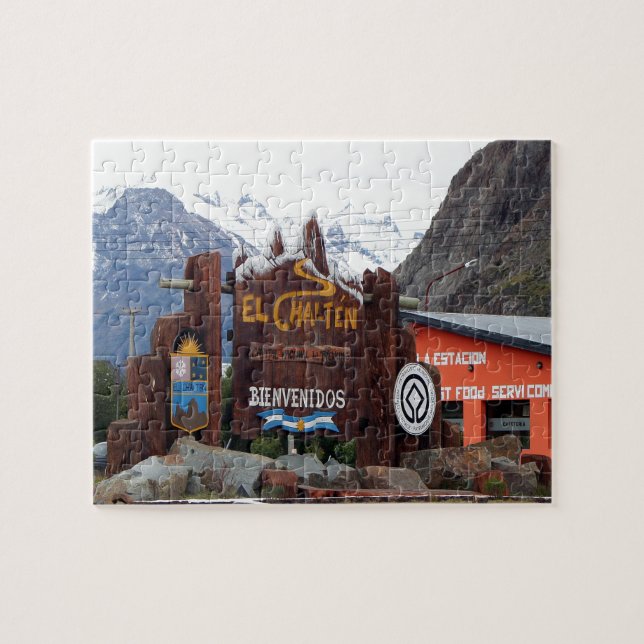 El Chalten, Patagonia, Argentina Jigsaw Puzzle (Horizontal)