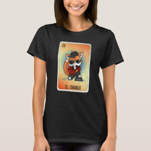 EL Chavalo Mexican Slang Lottery Bingo Cards   T-Shirt