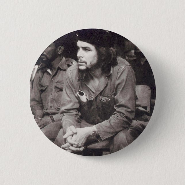 El Che Guevara 6 Cm Round Badge (Front)