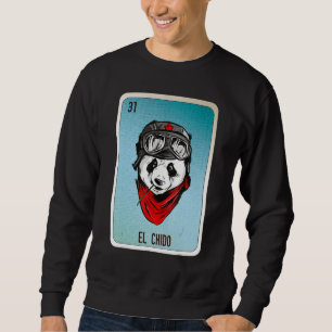 El Chido Mexican Slang Lottery Bingo Cards Sweatshirt
