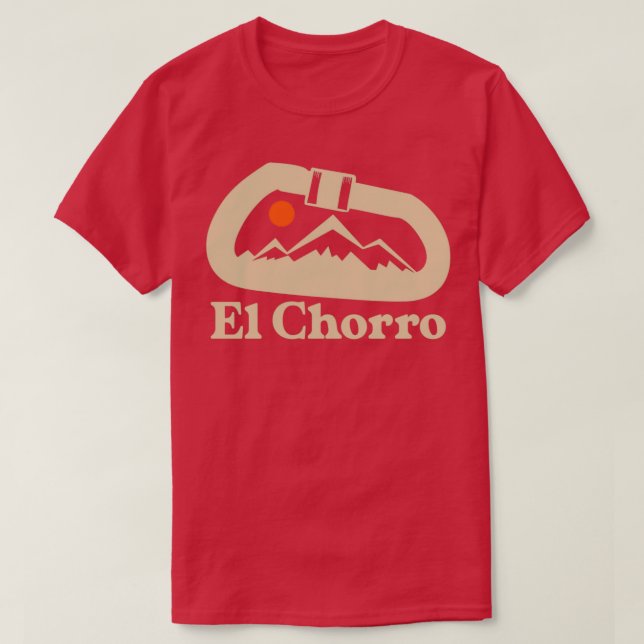 El Chorro Climbing T-Shirt (Design Front)