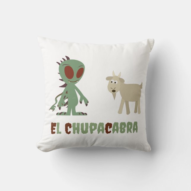 El Chupacabra Cushion (Front)