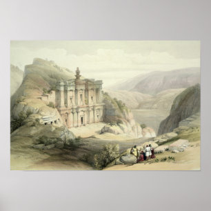 El Deir, Petra Poster