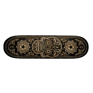 El Dia De Los Muertos skull Skateboard