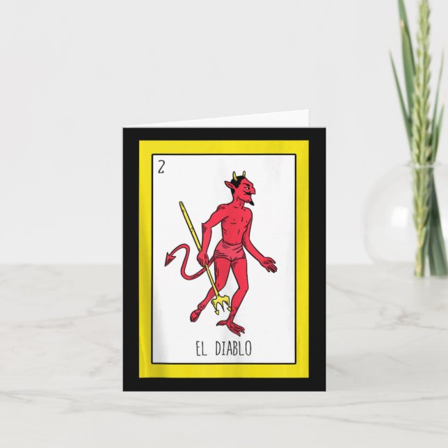 El Diablo Card Tank Top  (Front)