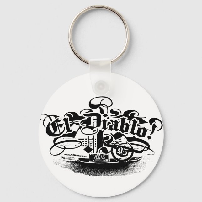El Diablo Key Ring (Front)