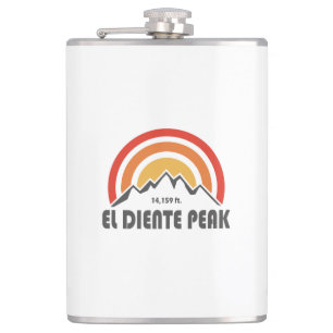 El Diente Peak Hip Flask