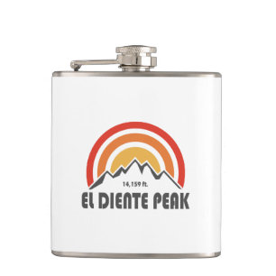 El Diente Peak Hip Flask
