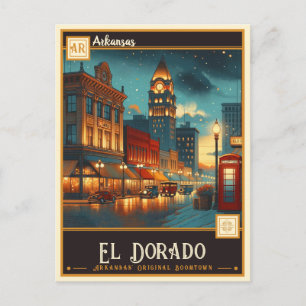 El Dorado, Arkansas   Vintage Postcard
