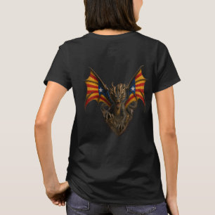 El Drac Catalan Flag Wings T-Shirt