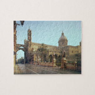 El Duomo, founded by Walter, Archbishop of Palermo Jigsaw Puzzle