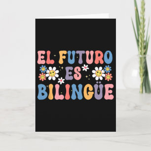 El Futuro Es Bilingüe Spanish Mexican Teacher Stud Card