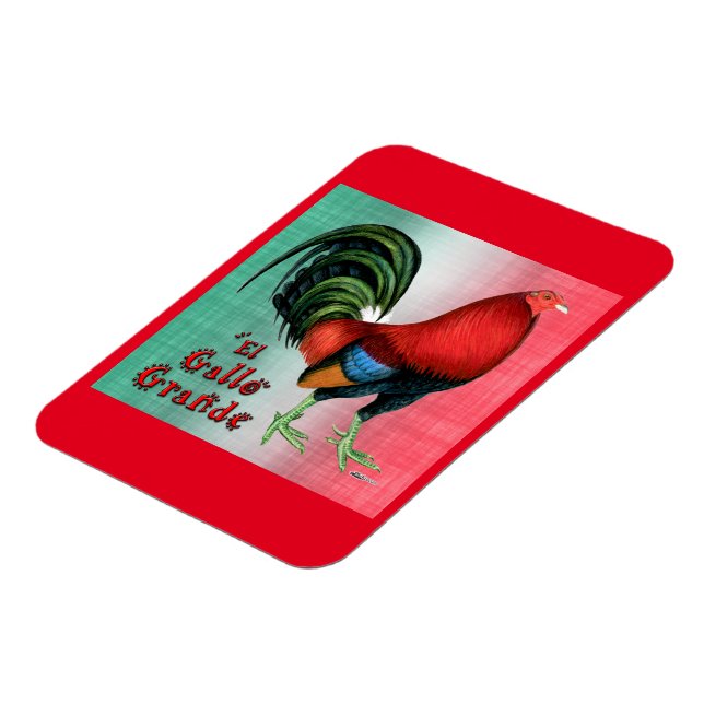 El Gallo Grande Magnet (Left Side)