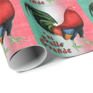 El Gallo Grande Wrapping Paper