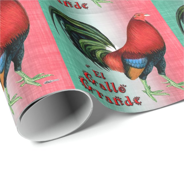 El Gallo Grande Wrapping Paper (Roll Corner)