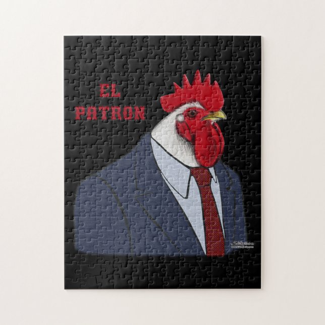 El Gallo Patron Jigsaw Puzzle (Vertical)