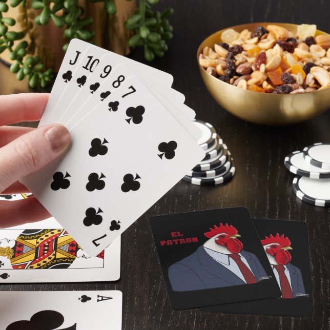 El Gallo Patron Playing Cards (In Situ)