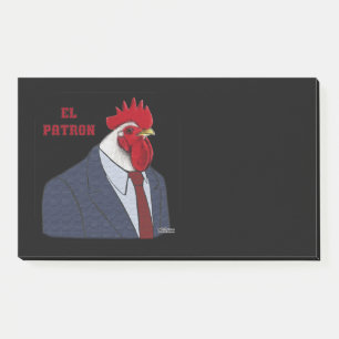 El Gallo Patron Post-it Notes